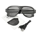 Sound Control LED Flashing Glasses Party Bar Fashion Sunglassess Eyewear Goggles