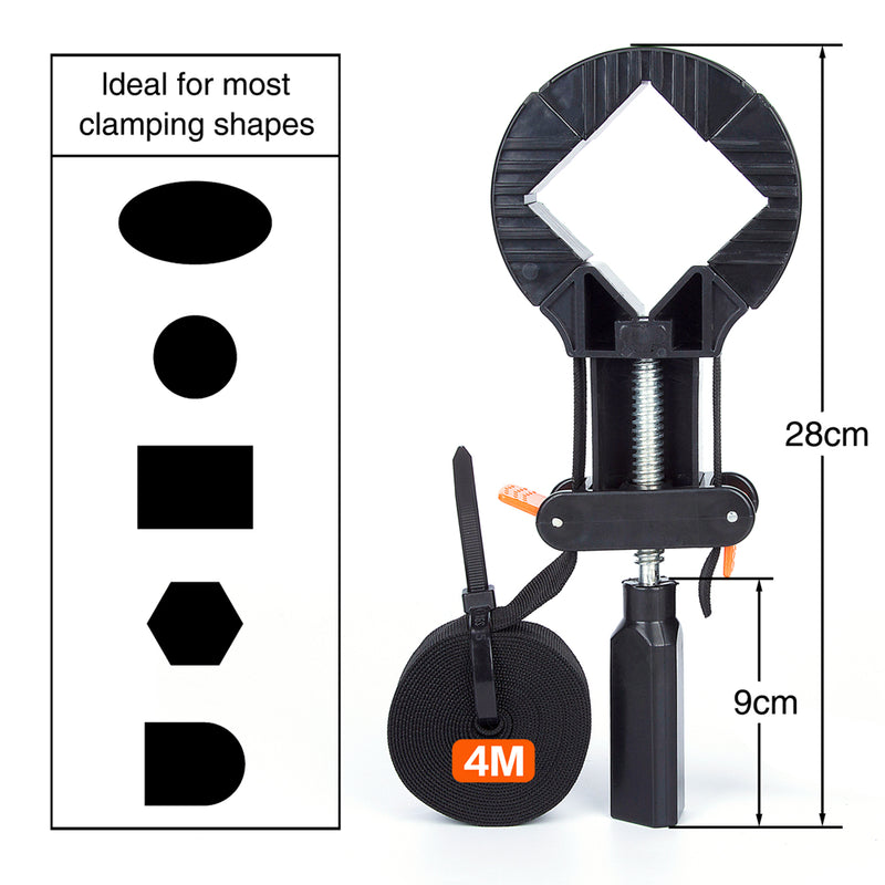 Multifunction Blet Clamp Strap Quick Adjustable Photo Frame Barrel Woodworking Clamp