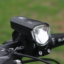 XANES 550LM IP44 Waterproof USB Rechargeable Bicycle Front Light Reflectors Safety Warning Light 3