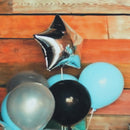 5x3ft 7x5ft Blue Balloon Colorful Wall Baby 1st Birthday Photography Backdrop Studio Prop Background