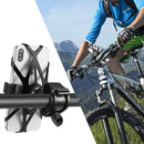 Floveme Bike Bicycle Handlebar Clamp Phone Holder 360 Rotation For 4.0-6.8 Inch Smart Phone