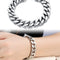 Titanium Steel Cuban Stainless Steel Male Bracelet