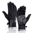 Winter Warm Outdoor Sports Gloves Fleece Windproof Non-slip Touch Screen Ski Riding Motorcycle Gloves Skiing Gloves