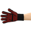 BBQ Grill Glove 500 Extreme Heat Resistant Gloves Cooking Baking Gloves Camping Picnic