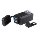 QC3.0 Waterproof Double USB Motorcycles Super Fast Charger Socket For Motorcycle