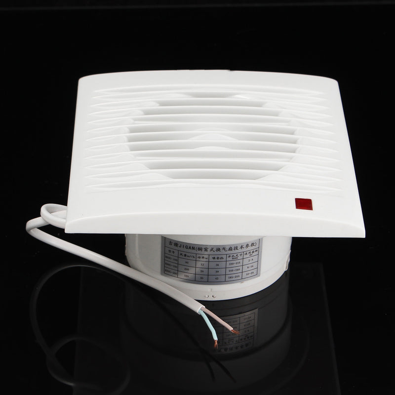 4" 6" 8" Waterproof Mute Bathroom Extractor Exhaust Fan Window For Kitchen Toilet Ventilation Fans