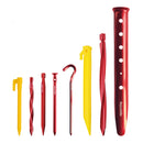 Naturehike NH17D027-D 6Pcs Hook Tent Pegs 7001 Aluminium Alloy Nails Camping Stake Accessories