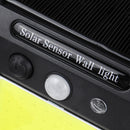 Solar Powered 48 COB PIR Motion Sensor Light Outdoor Garden Security Wall Lamp