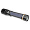 XLOONWY8 T6 Powerful Brightness USB Rechargeable & Solar Charging Zoomable LED Flashlight Power Bank