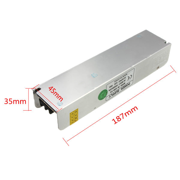Mini 120W Switching Power Supply 85-265V to 12V 10A for LED Strip Light