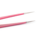 Stainless Steel Nail Nippers Straight Curved Tweezers Nail Rhinestone Paillette Glitter Picker Eye Makeup