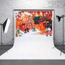 5x3FT 7x5FT Christmas Santa Gift Tree Photography Backdrop Background Studio Prop