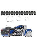 Universal Motorcycle 2-stroke Engine Exhaust Muffler Pipe Heat Shield Cover Guard