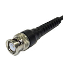 Cleqee P1009 BNC Q9 Male Plug To Dual 4mm Stackable Banana Plug 500V/5A with Socket Test Leads Probe Cable 120CM Electrical Tool