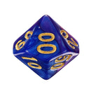 49PCS Metal Polyhedral Dices Set For Dungeons & Dragons Dice Desktop RPG Game