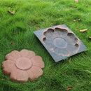 DIY Multi-function Plastic Paving Road Maker Mold Flower Stepping Stone Cement Brick Mold