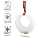 GX.Diffuser L10 Moon Shape Table Lamp Mini LED Desk Lamp Hangable Book Light Rechargeable USB Night Lights
