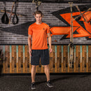 Summer Men Quick Dry Workout Running Shorts Elastic Waist Polyester Big Pockets Shorts