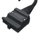 7 Pin Flat Female Socket to 12 Pin Male Plug Caravan Connector Trailer Adaptor