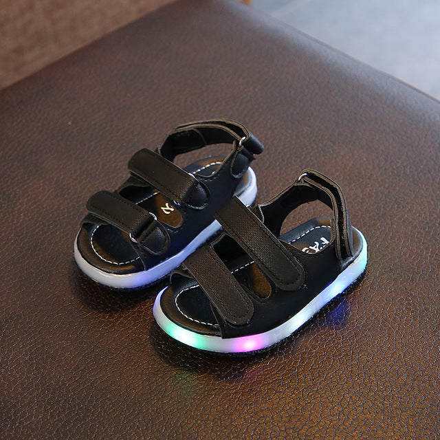 Men's And Women's Baby Children's Sandals Baby Soft Bottom Non-slip Toddler Shoes 0-6 Years Old Children's Shoes