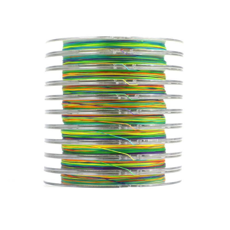 ZANLURE 1Pcs 100m/pcs PE Fishing Line Monofilament Sleek Wear Resistant Fishing Line