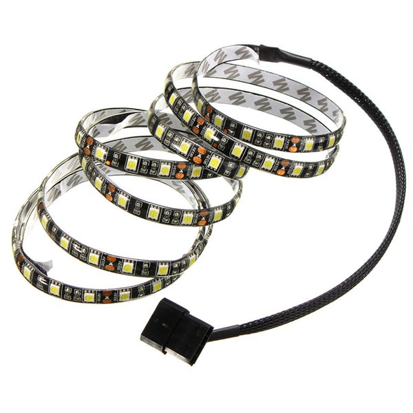 1.2M Waterproof 5050 LED Flexible Strip Background Light PC Computer Case DC12V