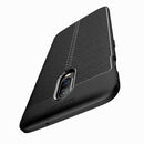 Bakeey Litchi Pattern Shockproof Soft TPU Back Cover Protective Case for OnePlus 6T