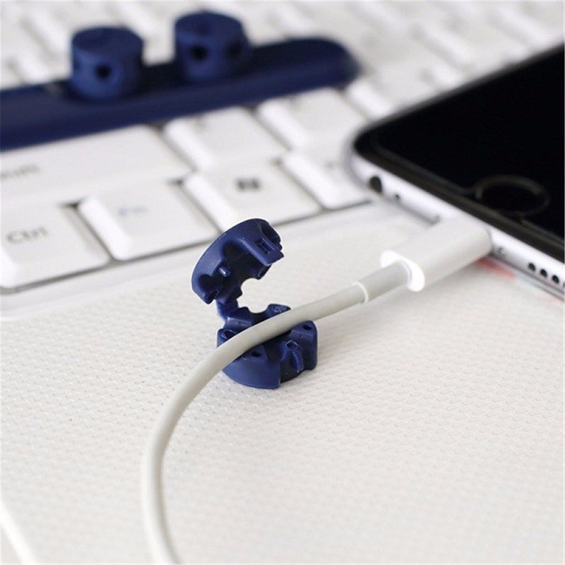 Bcase 3 Size Magnetic Multi-function TUP Data Line Receiver USB Cable Earphone Wire Cable Organizer Cable Clips Wire Management from Xiaomi Youpin