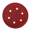 50pcs 150mm 6 Holes Sanding Disc 40-800 Grit Sand Paper Abrasive Tool