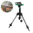 Irrigation Tripod Impulse Pulsating Sprinkler Watering Grass Lawn Yard Garden Tools