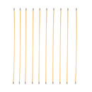 10pcs L58cm D4mm Electrician Puller Wire Fiberglass Cable Wire Duct Rod Threader Pull Kit
