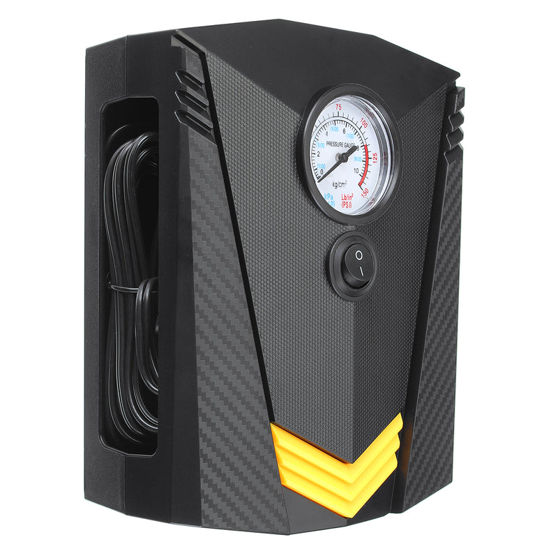 120W 12V 35L/min 100/150psi Portable Air Pump Tire Pump Smart With LED Lights