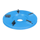 90mm Five-teeth Milling Cutter For 16mm Aperture Angle Grinder Attachment Grinding Wheel