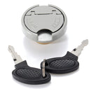 Gas Fuel Tank Cap Lock & Keys For Scooter GY6 4-Stroke 139QMB TAOTAO BAJA SUNL