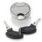 Gas Fuel Tank Cap Lock & Keys For Scooter GY6 4-Stroke 139QMB TAOTAO BAJA SUNL