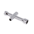 5Pcs Mini Cross Wrench Socket Spanner M2 M2.5 M3 M4 for RC Model Sliver Universal Cross Key Triangle Square Wrench Spanner Triangle Electric Elevator Cabinet Valve Bicycle Repair Best