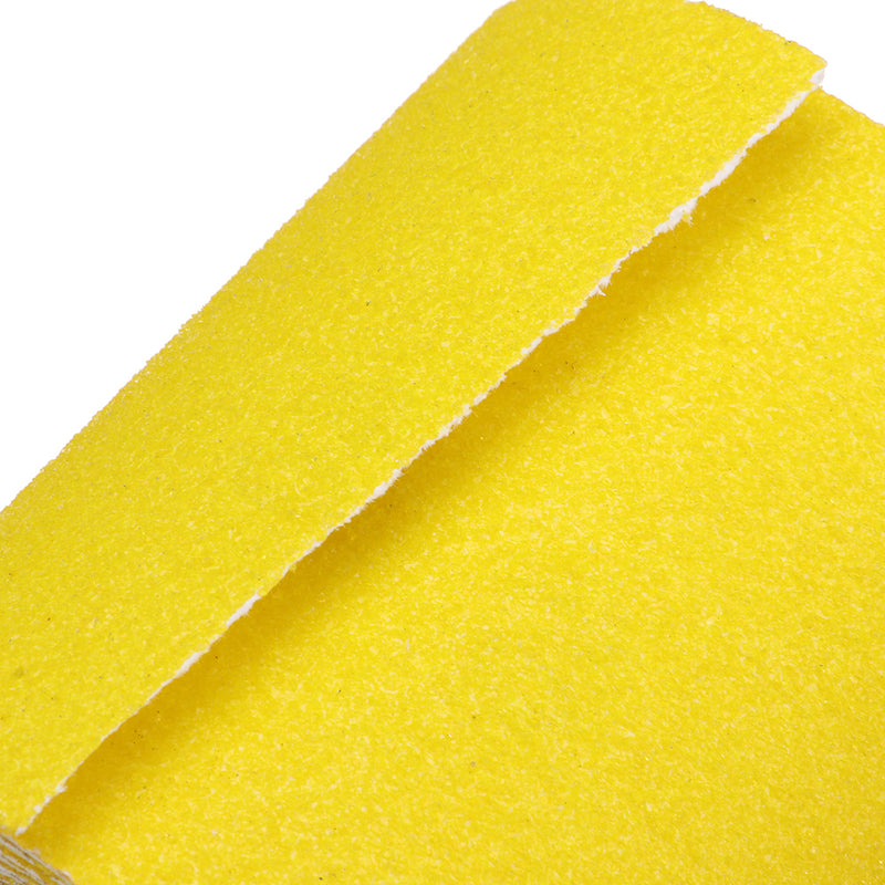 40 60 80 120 180 Grit Sandpaper Roll 500x9.3cm Aluminum Oxide Golden Yellow Longboard Dura Sandpaper for Automotive and Woodworking