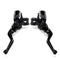 7/8" Motorcycle Master Cylinder Hydraulic Brake Pump Clutch Handlebar Lever Reservoir Set