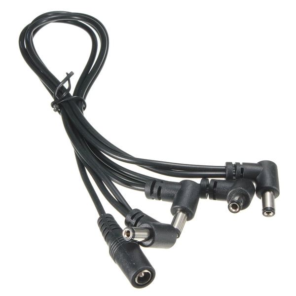 4 Way 9V Guitar Effect Pedal Power Supply Adapter Daisy Chain Splitter Cable