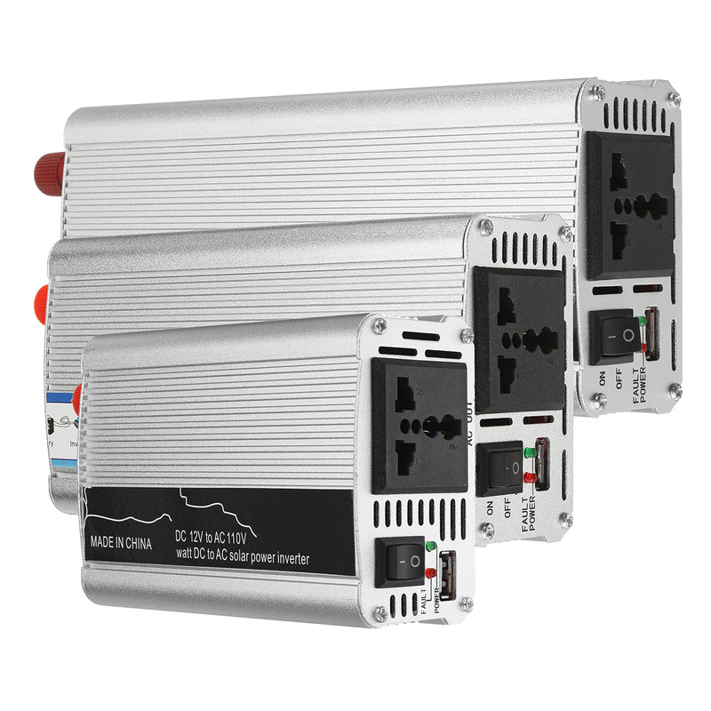 300W-1500W Power Inverter DC12V To AC110V Car Converter Modified Sine Wave USB Car Inverter