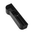 ABS Left Side Car Seat Crevice Gap Storage Box Drink Holder Pocket Coin Organizer