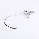 KCASA KC-SL4 Brass Chrome Basin Sink Mixer Tap Vertical Dishwashing tap Sink with Rotating Household