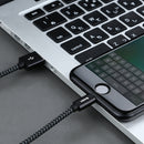 Benks M07 2.4A Braided Lightning for Fast Charging Data Cable For iPhone X 8 Plus 7 6 5s