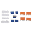 Relay 4-way Audio Input Signal Selector DIY Kit Switching RCA Audio Input Selection Board of Button Switch for Amplifier