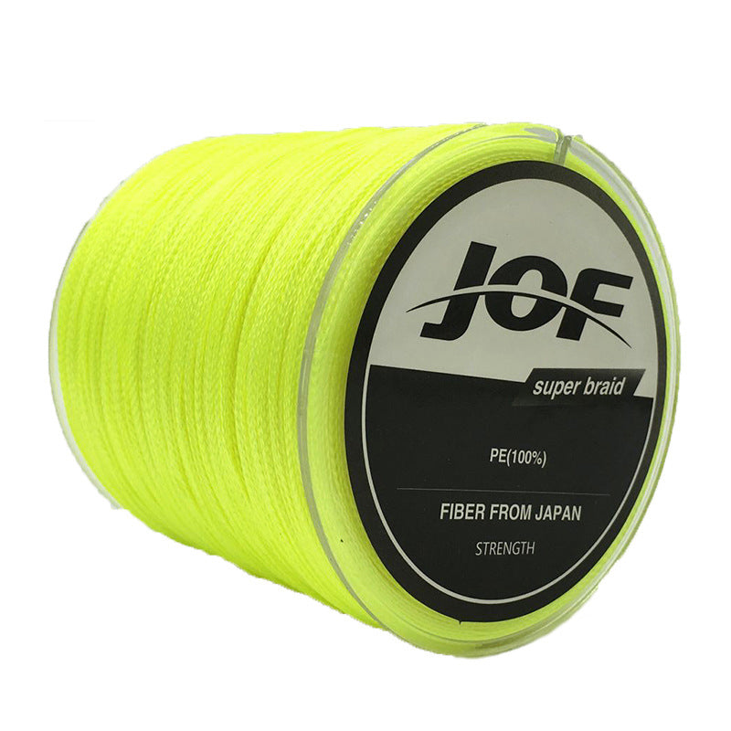 JOF 300M PE Braided 4 Strands 12-70 LB High Sensibility Super Strong Fishing Line Sea Fishing