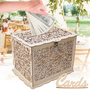 Rustic Wedding Greeting Card Box Birthday Party Decorations Supply Gift Money Box