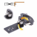 BOSMAA Universal Mount TG11 Motorcycle Headlight Bracket Tube Fork Spotlight Holder Clamp For Cafer Racer Chopper Ect