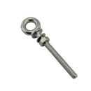 Stainless Steel Marine Grade Lifting Eye Bolts Long Shank Nut & Washer M8x80mm