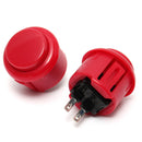 Dual Players Red Game DIY Arcade Game Console Set Kits Replacement Parts USB Encoders to PC Double J