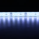 4x50cm Waterproof Cool White SMD5630 LED Rigid Strip Light for Camping Caravan Boat with Clips DC12V
